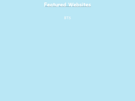 FeaturedWebsites screenshot