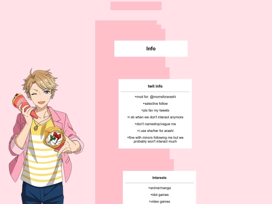 info screenshot