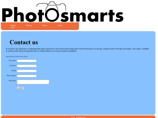 contact screenshot