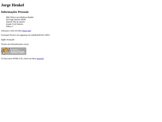 HTML/exerccio01 screenshot