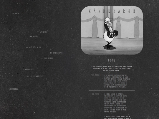 home/blog screenshot