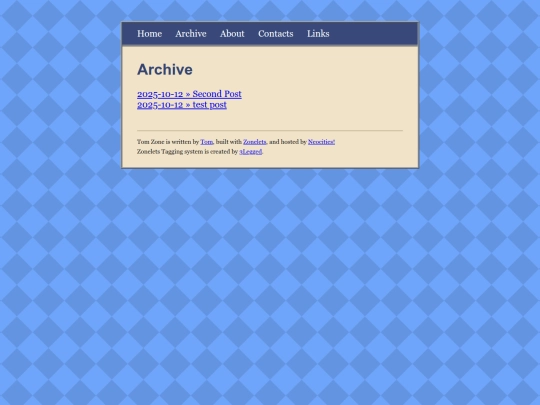 archive screenshot