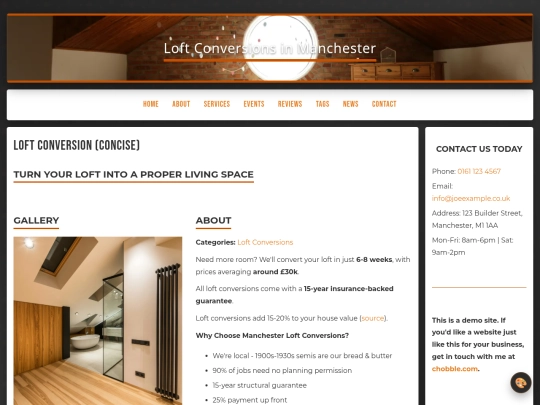products/loft-conversion-concise screenshot