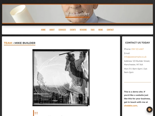 team/mike-builder screenshot