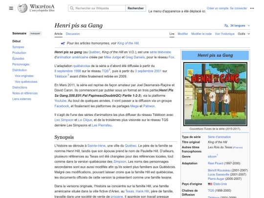 ressources/html/Wikipedia/Henri pis sa Gang screenshot