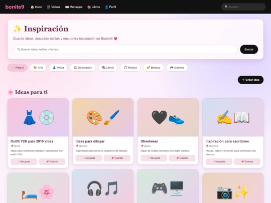 inspiracion screenshot