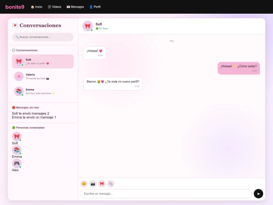 mensajes screenshot