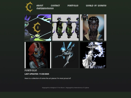 portfolio screenshot