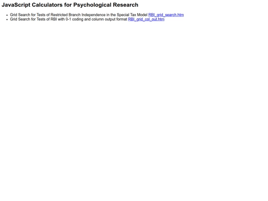 calculators screenshot