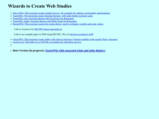 wizards screenshot