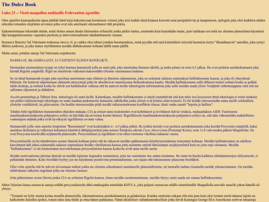 DULCE23 screenshot