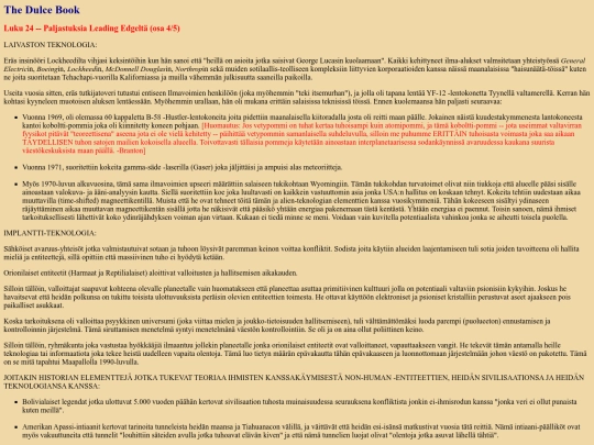 DULCE24d screenshot