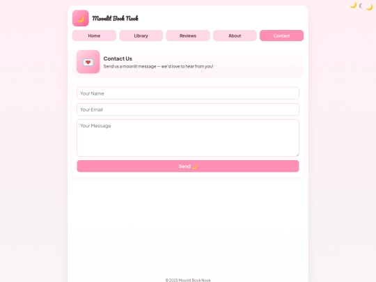 Contact screenshot