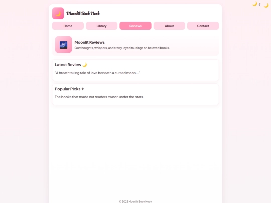 Reviews screenshot