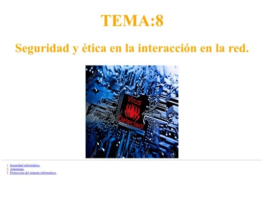 seguridad en la red screenshot