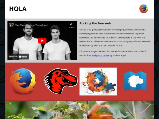 RED screenshot