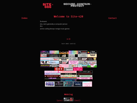 sites/badges screenshot