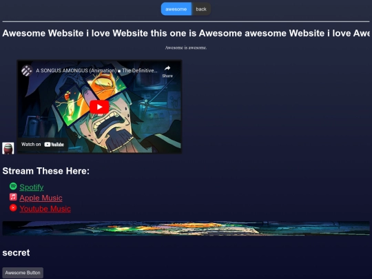 awesome/awesome screenshot
