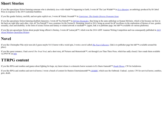 bibliography screenshot