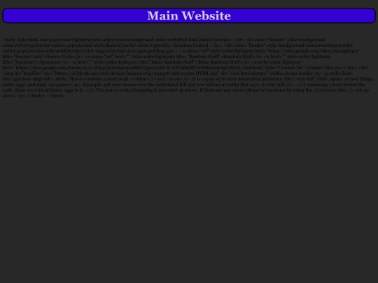 changelogsmain screenshot