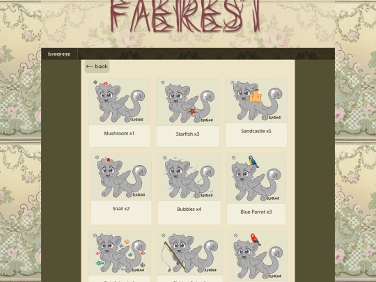 wardrobe screenshot