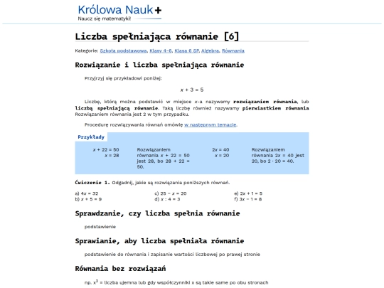 liczbaspelniajacarownanie6 screenshot