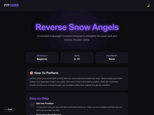 Workout/reverse.snow.angels screenshot
