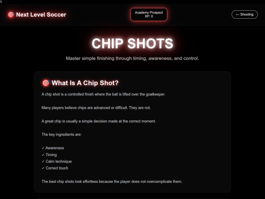 soccer/chip-shots screenshot