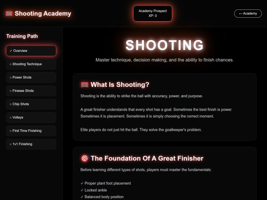soccer/shooting screenshot
