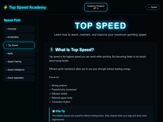 soccer/top-speed screenshot