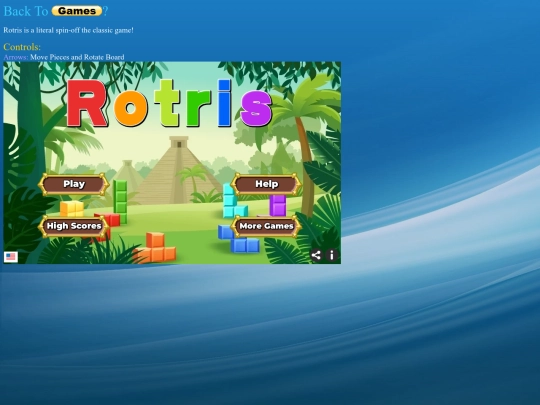 Rotris screenshot