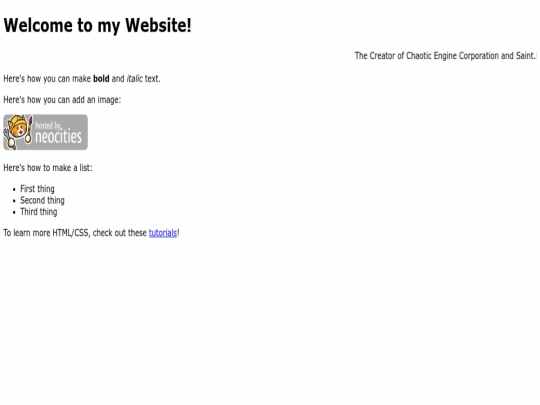 index screenshot