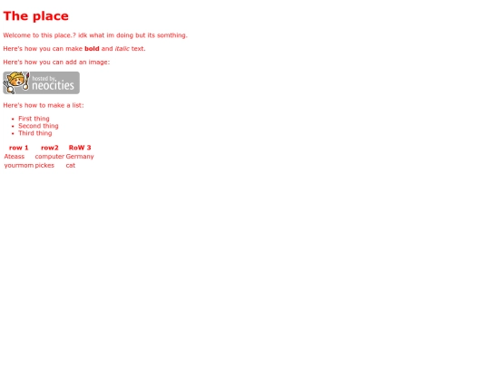 ThePlace screenshot