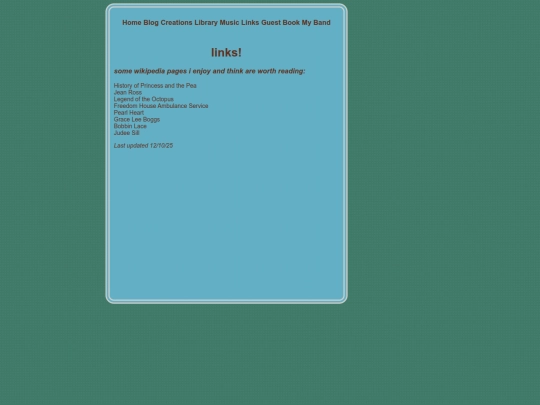 links screenshot