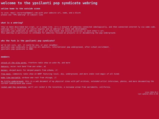 ypsindex screenshot