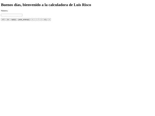 calculadora screenshot
