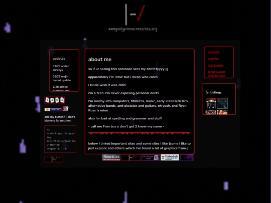 aboutme screenshot