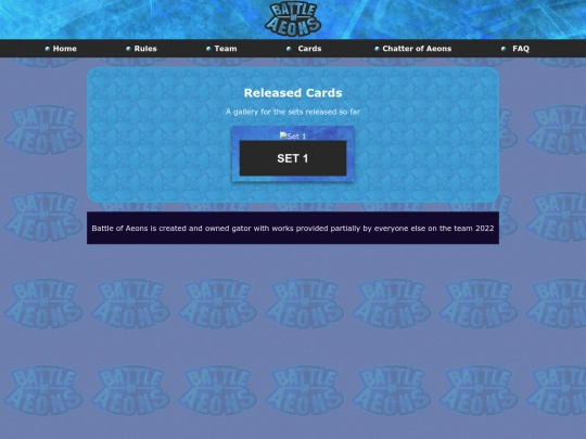 cards screenshot