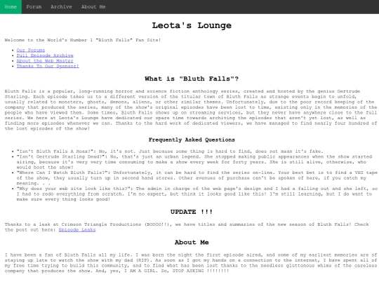test screenshot