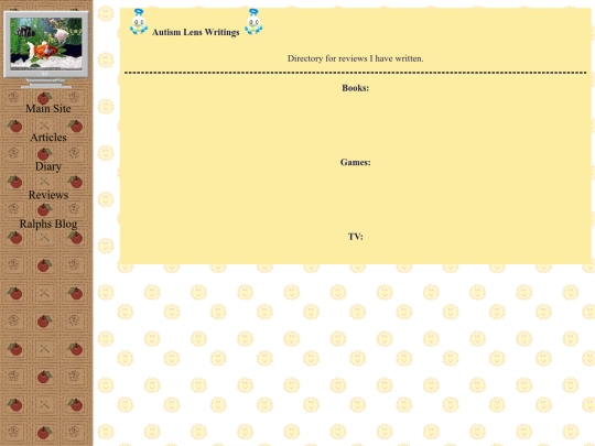 autism lens/reviews/directory screenshot