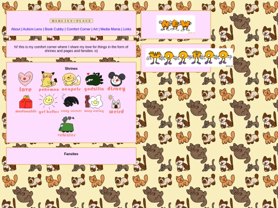 comfort corner screenshot