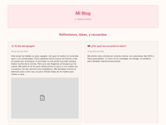blog screenshot