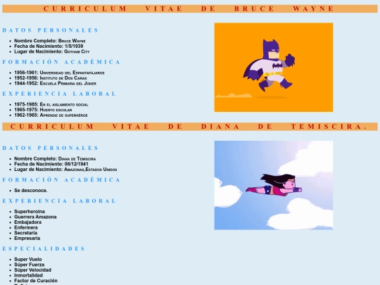 curriculum screenshot