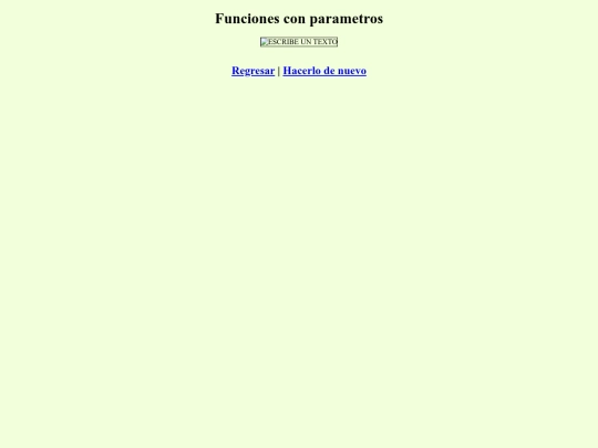 funcionconparametros screenshot