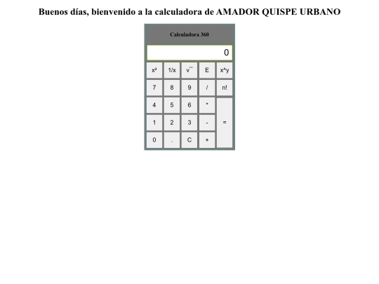 calculadora screenshot