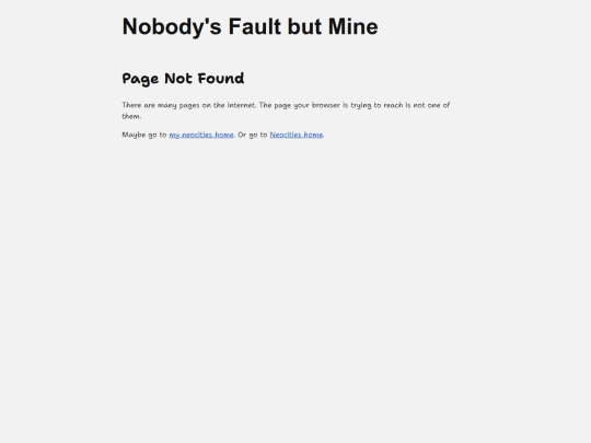 not_found screenshot