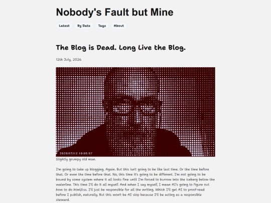 the_blog_is_dead screenshot