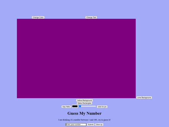 jsInteraction screenshot
