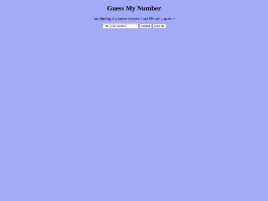 jsguessmynumber screenshot
