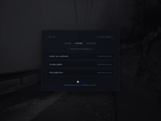 poems screenshot